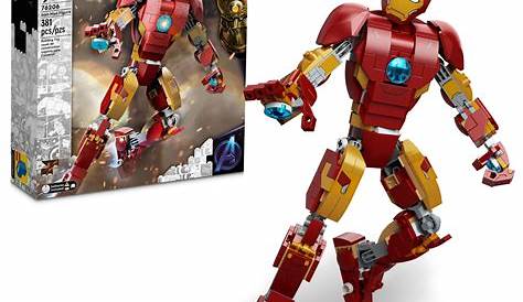 LEGO MOC 76206 Iron Man Figure extended MOD by Sechada | Rebrickable