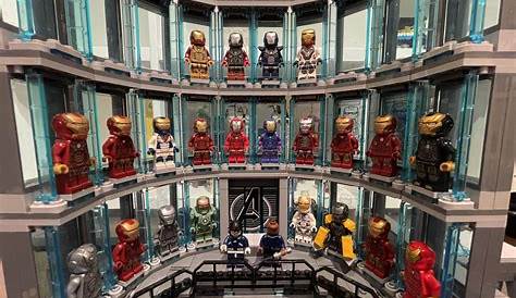 My Iron Man Hall of Armor MOC | Lego iron man, Amazing lego creations