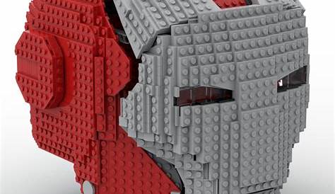 How to Build a Lego Helmet | Part 1 | Lego iron man, Lego, Iron man helmet