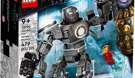 Très vite testé : LEGO Marvel 76190 Iron Man : Iron Monger Mayhem