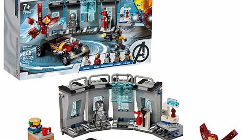 Lego Iron Man Armory Collection Showcase - YouTube