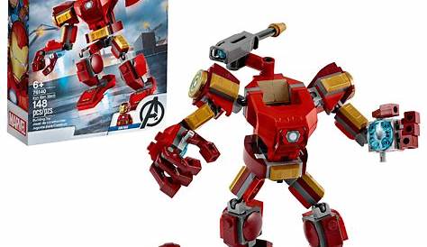 LEGO Marvel Avengers Iron Man Hall of Armor 76125 Building Kit - Tony