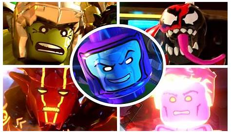 LEGO Marvel's Avengers | All Boss Fights - YouTube