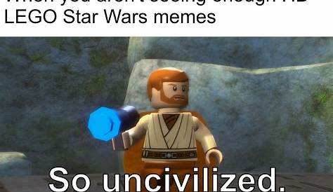 Memeing every cutscene in every Lego Star Wars game in anticipation for