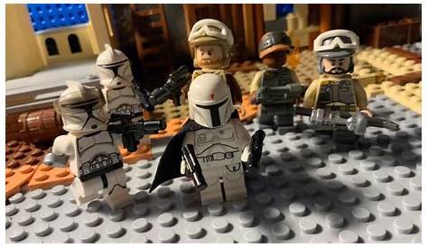 Lego Star Wars Stop Motion The Squad Leader Part 2 - YouTube