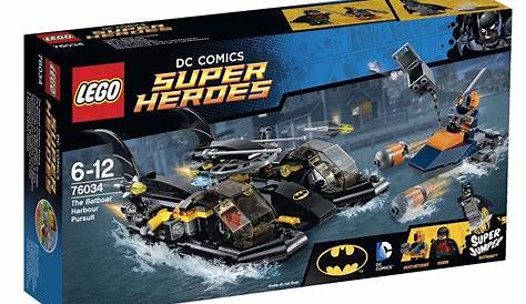 LEGO 76034 - LEGO DC UNIVERSE SUPER HEROES - The Batboat Harbor Pursuit