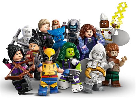 lego 2023 marvel minifigure series