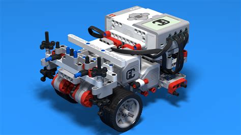 FLLCasts Box Robot Lookalike Light LEGO Mindstorms