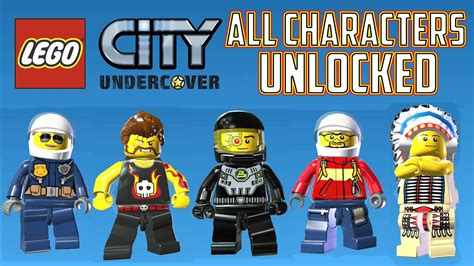 lego city undercover character list
