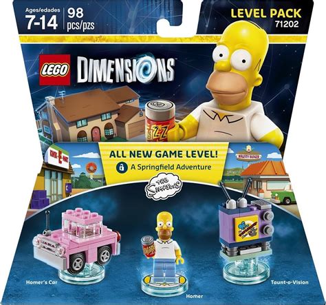 Lego Dimensions Simpsons Level Pack Walkthrough