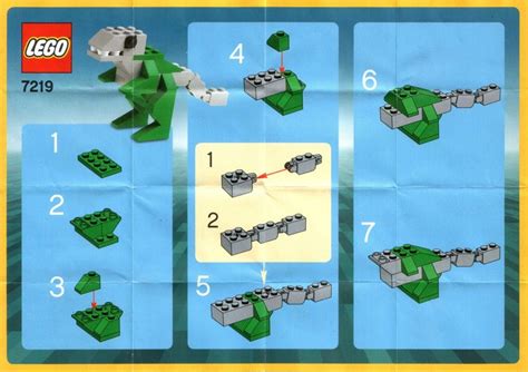 Lego Dinosaur Egg Instructions