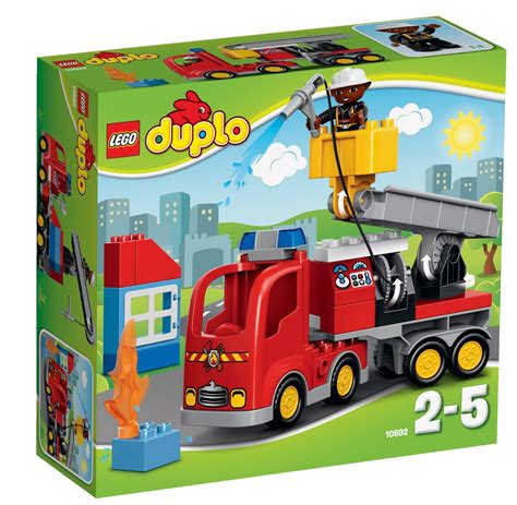 lego duplo fire truck