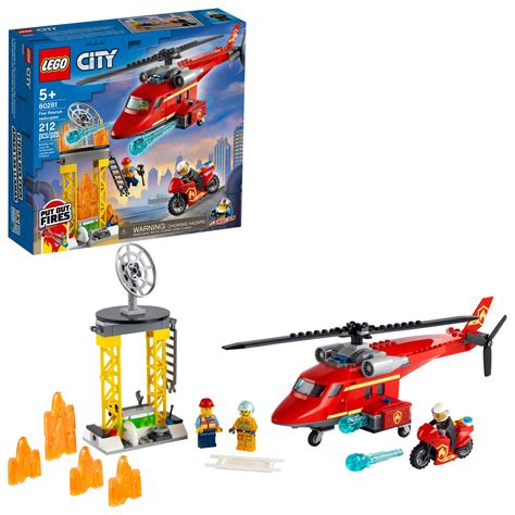 lego fire rescue helicopter