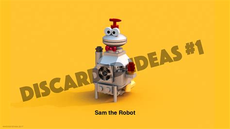 lego ideas sesame street sam the robot