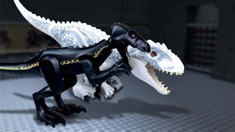 lego indoraptor vs indominus rex