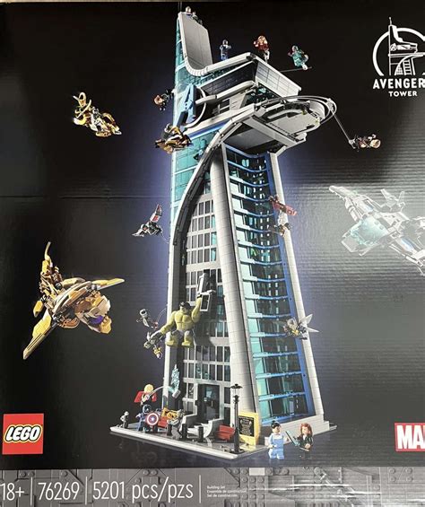 lego marvel avengers tower 2023 leak