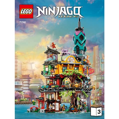 lego ninjago city gardens instructions