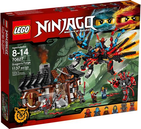 lego ninjago dragon's forge figures
