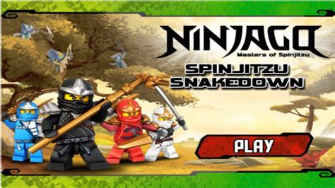 lego ninjago games spinjitzu snakedown