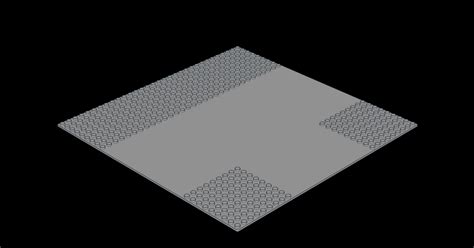 Lego Printable Road Baseplate