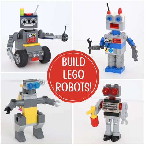 lego robot how to make