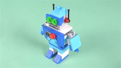 lego robot instructions easy