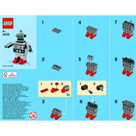 lego robot instructions free