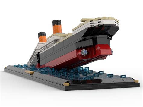 lego ship sinking
