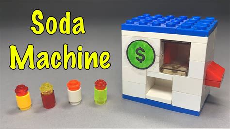 Lego Soda Machine Easy