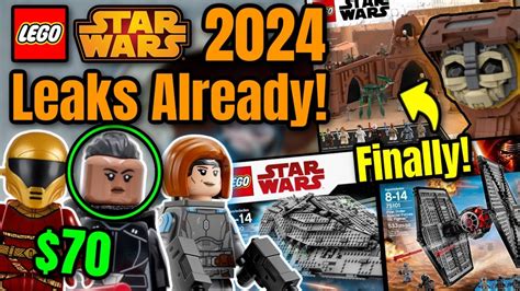 lego star wars summer 2024 leaks