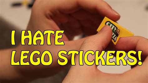 Lego Stickers Hate
