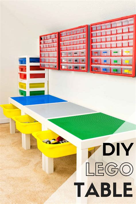Lego Storage Table Diy