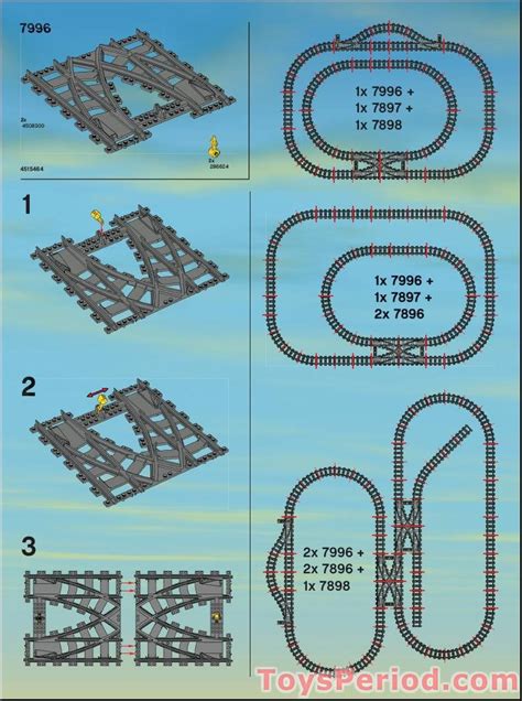 Lego Train Track Design