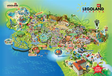 Legoland Orlando Printable Map