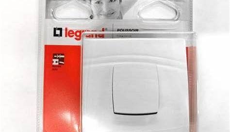 Legrand Bouton Poussoir Neptune Blanc LEGRAND