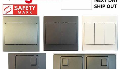 Legrand Galion Switch and Socket, Safety Mark Approved