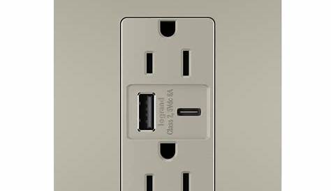 Legrand Expands Adorne UltraFast USB Outlet Collection