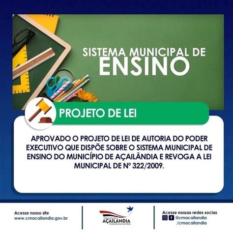 lei do sistema municipal de ensino