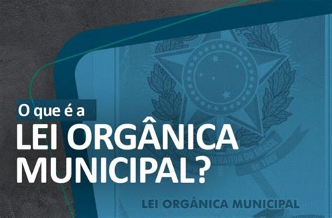 lei orgânica do município todos os artigos