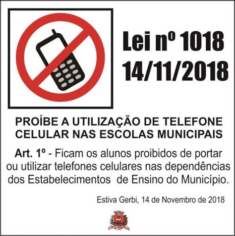 lei sobre uso de celular na escola