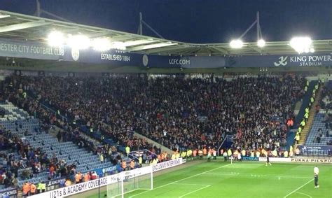 leicester city fc away fans