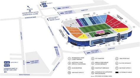 leicester city football parking