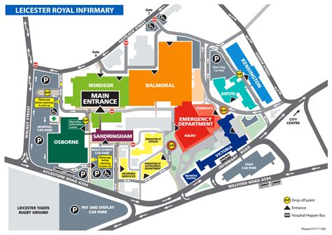 leicester royal infirmary parking map