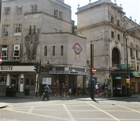 leicester square tube station exits