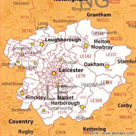leicester united kingdom zip code