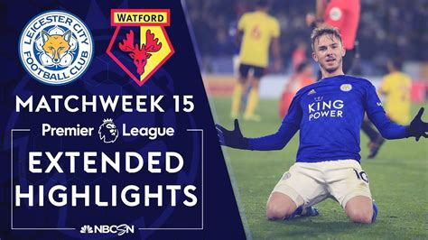 leicester vs watford highlights