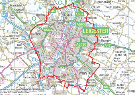 leicestershire maps google