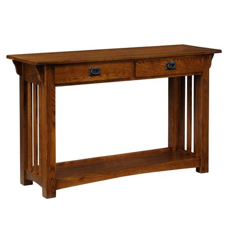 Leick Mission Console Table