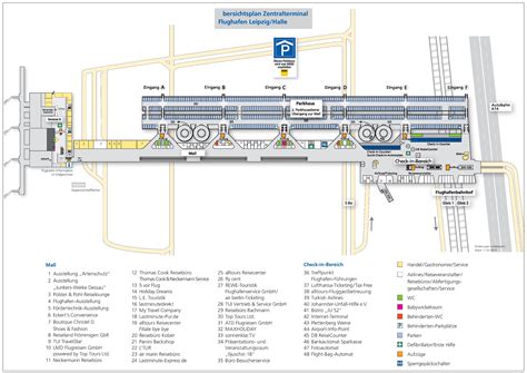 leipzig airport map
