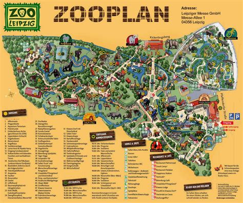 leipzig zoo map